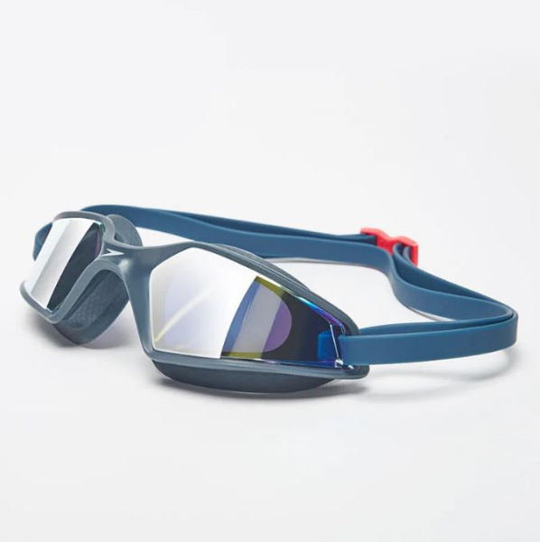 Очки для плавания Speedo Hydropulse Mirror (зеркальные; синий/серый/голубой)